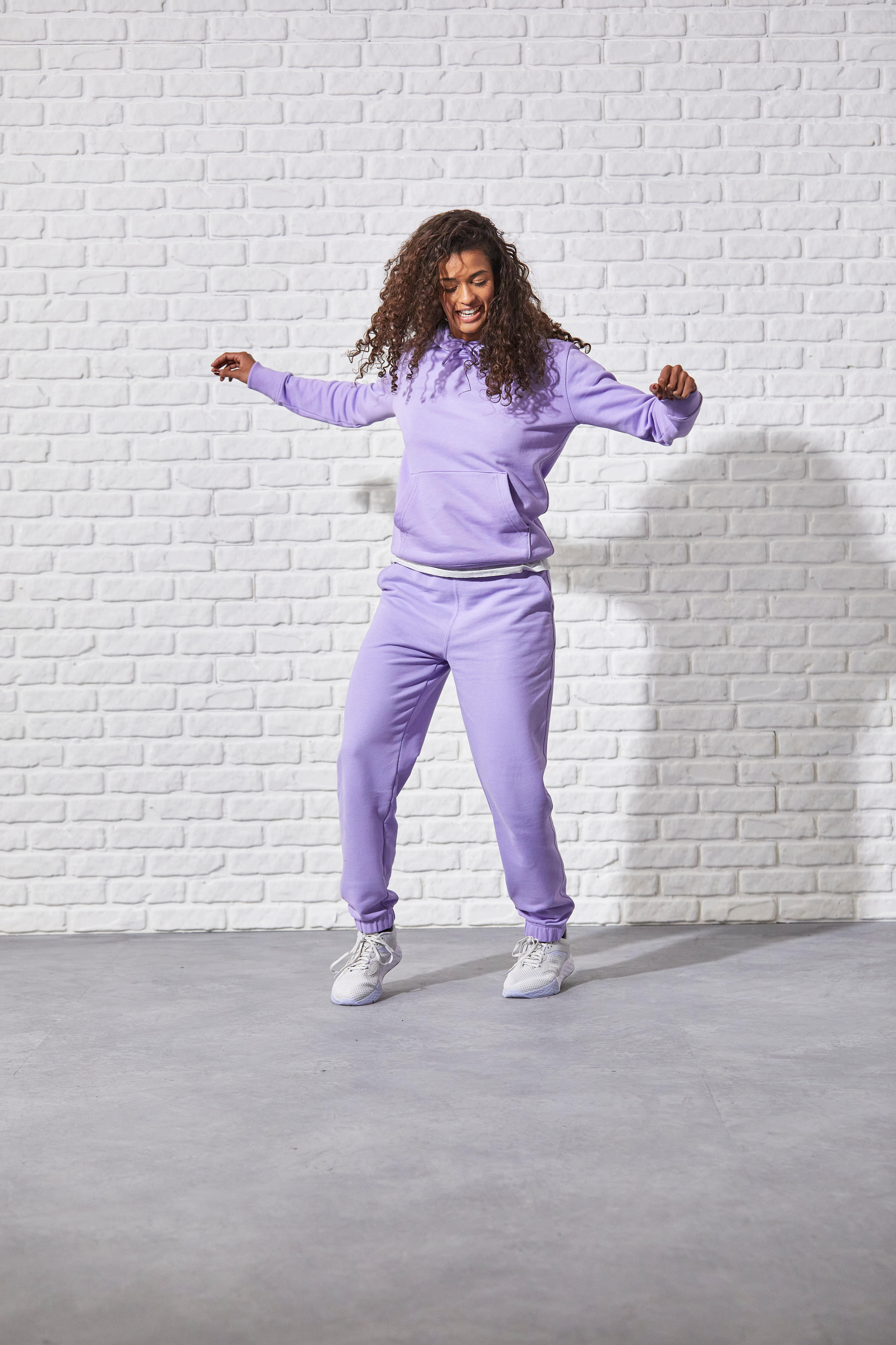 Pantalon de sport femme – Essentials 500 violet - Violet neon - Domyos -  Décathlon