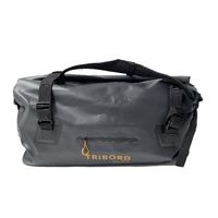 Sac étanche duffle bag - sac de voyage 80L Anthracite noir