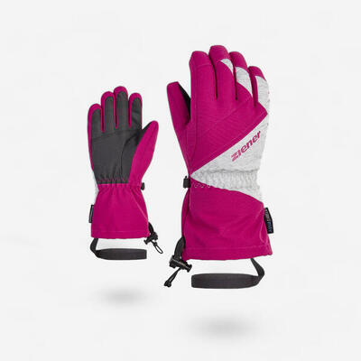 Guanti sci bambino Ziener 1209 Ziener Aquashield® rosa