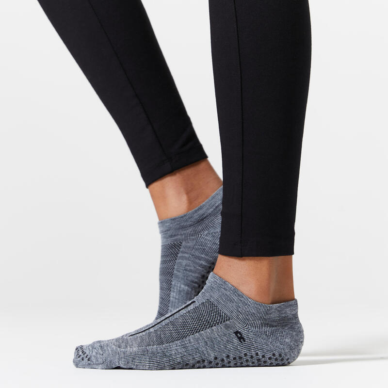 Dámské fitness ponožky 500 protiskluzové