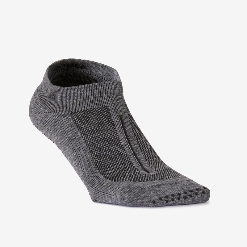 monteren Op de loer liggen Bevestiging Antislip sokken voor fitness synthetisch 900 | DOMYOS | Decathlon.nl