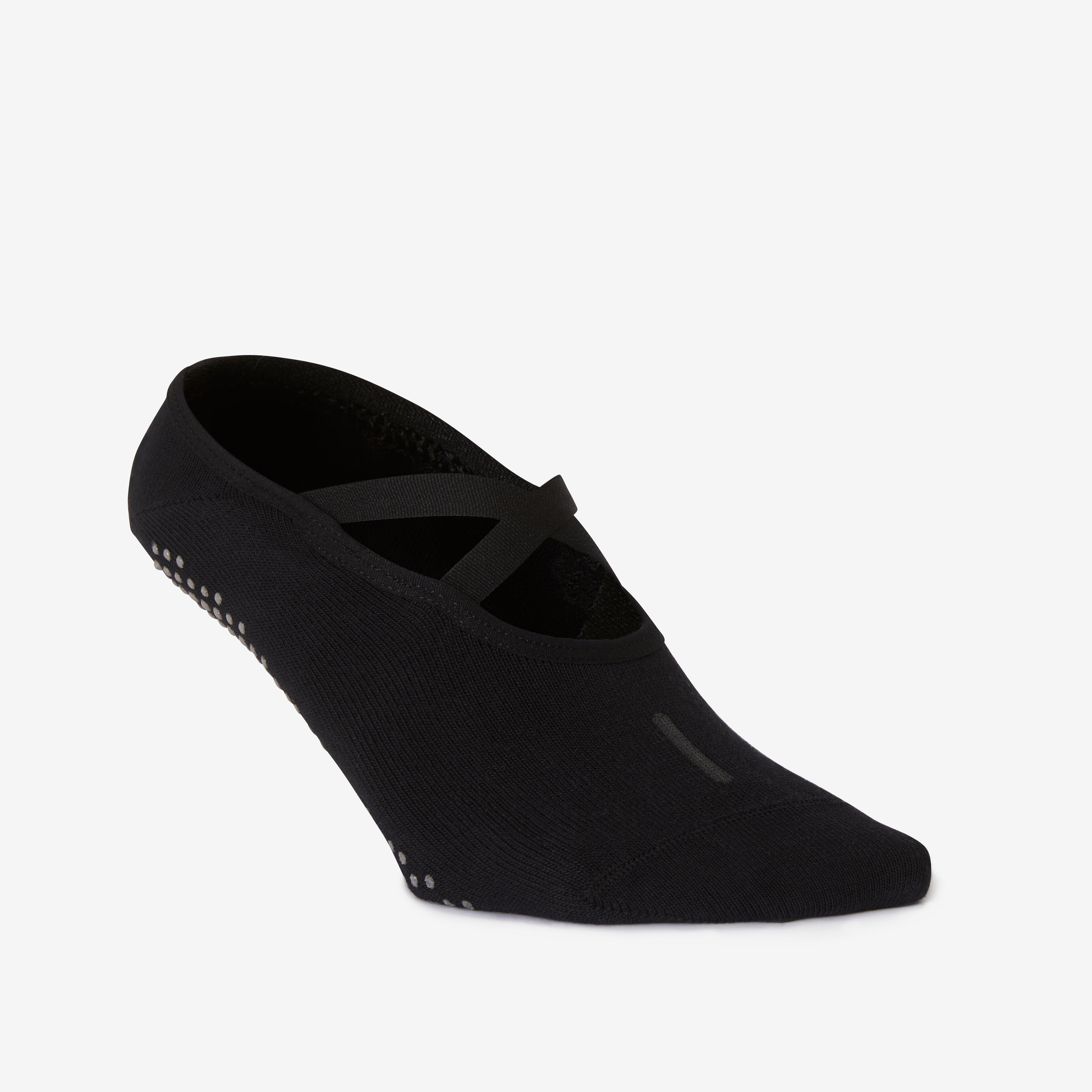 Women's Non-Slip Pilates & Gentle Gym Ballet Sport Socks - Black