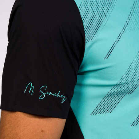 Men's Padel Short-Sleeved Technical T-Shirt Kuikma PTS Pro - Maxi Sanchez