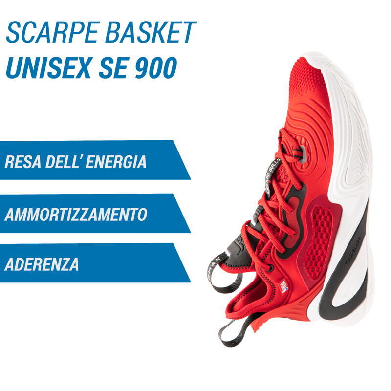 Scarpe basket unisex SE 900 NBA CHICAGO BULLS rosse