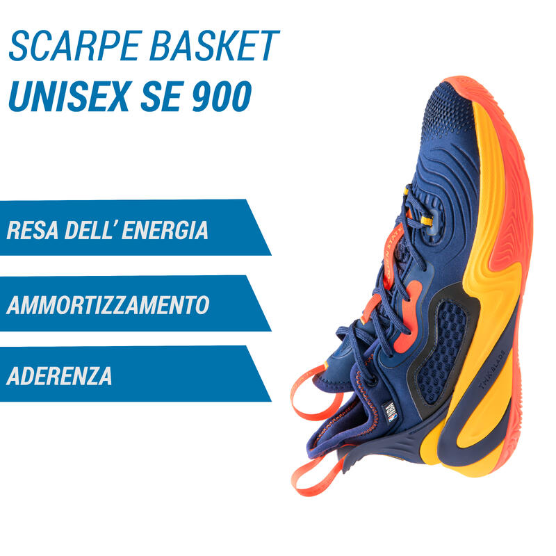 Scarpe basket unisex SE 900 NBA GOLDEN STATE WARRIORS blu