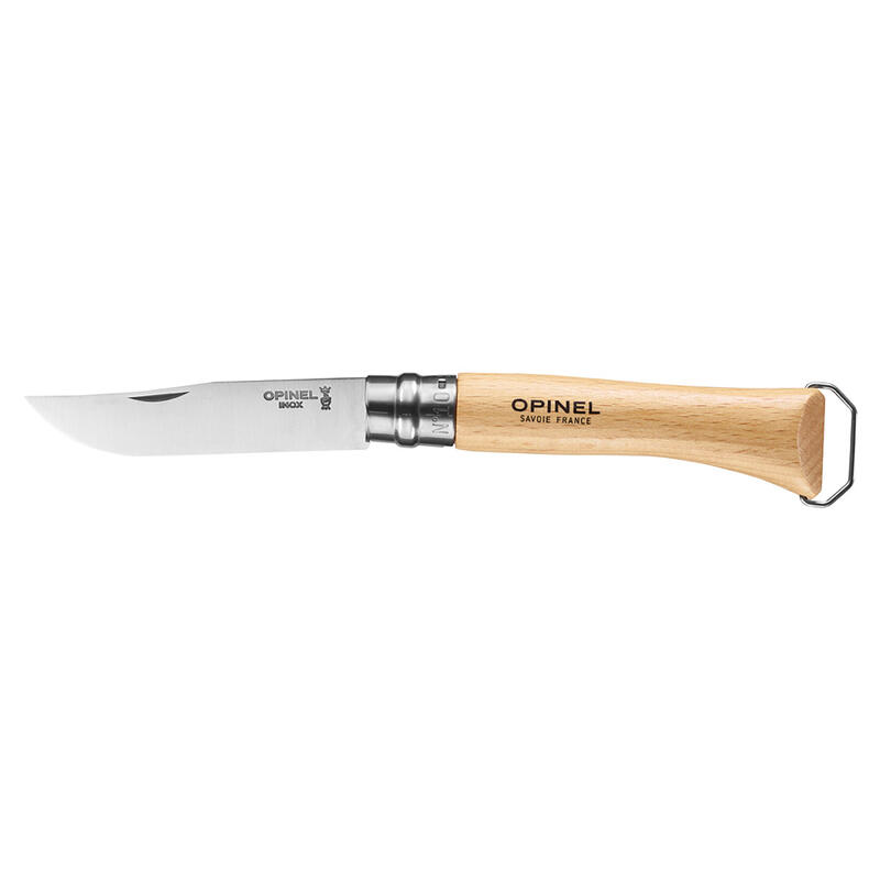 Coltello serramanico OPINEL n° 10 inox cavatappi