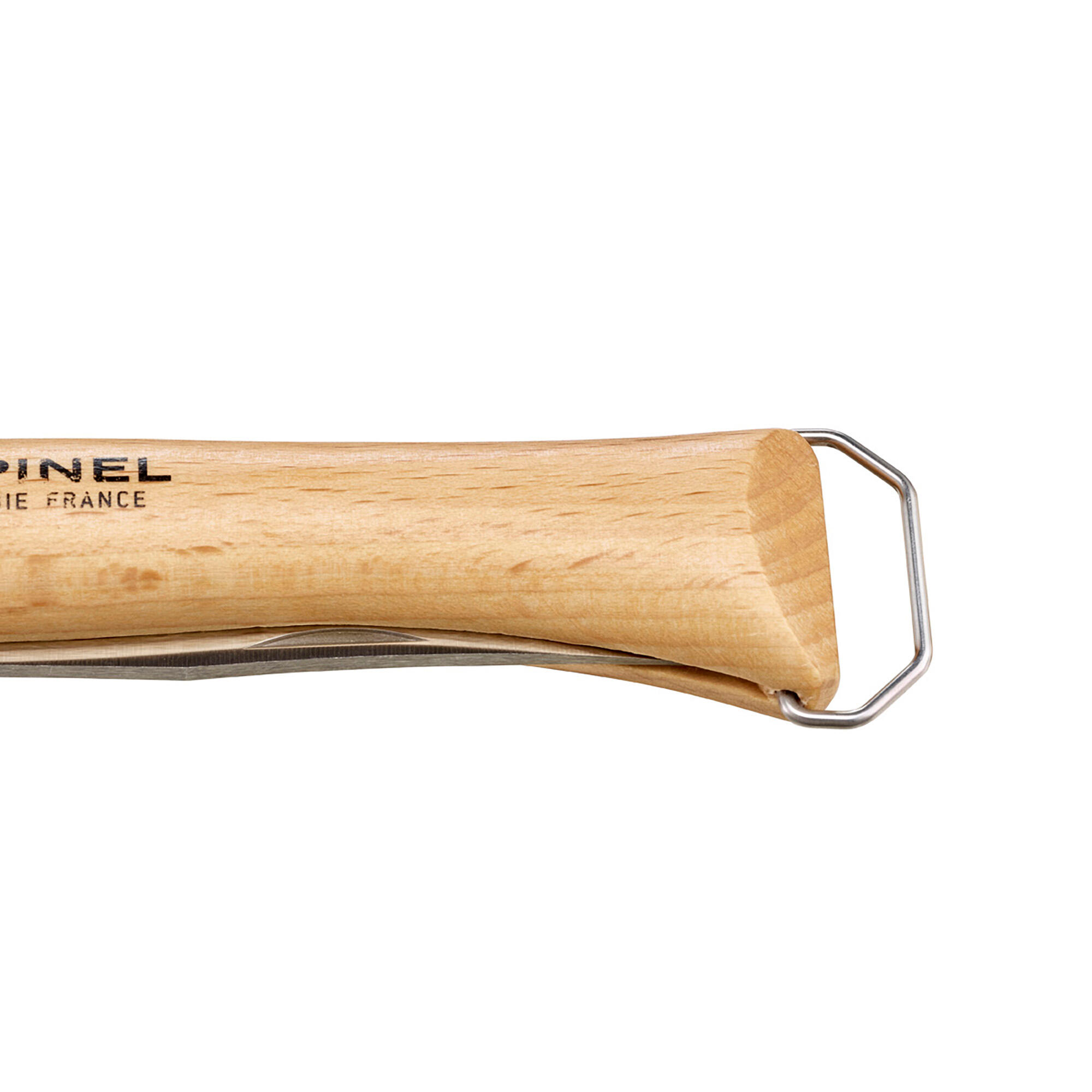 Couteau pliant inox 10 cm - Opinel n°10 tire-bouchon décapsuleur 7/7