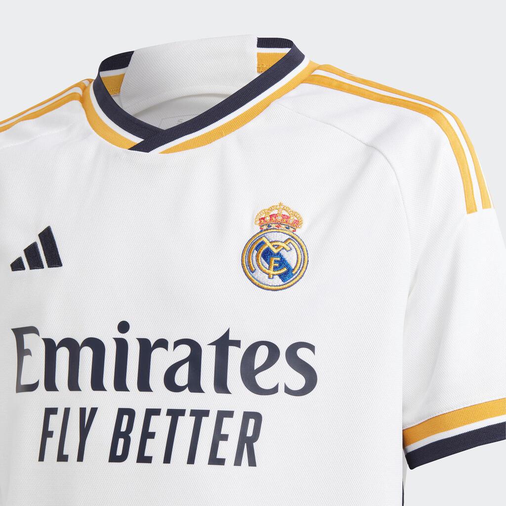 Bērnu futbola krekls “Real Madrid Home”, 2023./2024. gada sezona