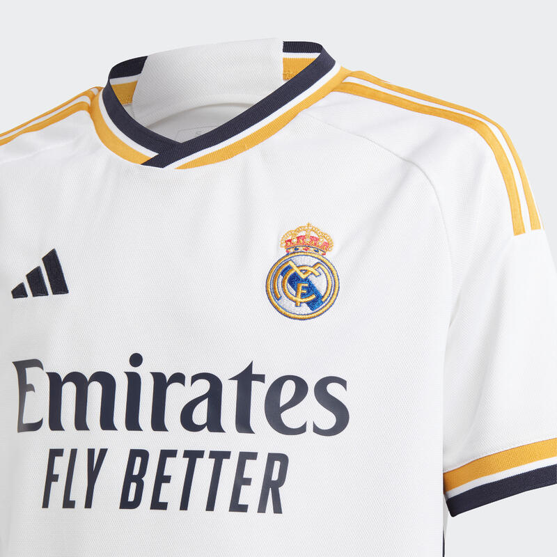 Camiseta Real Madrid Local Niños Temporada 23/24