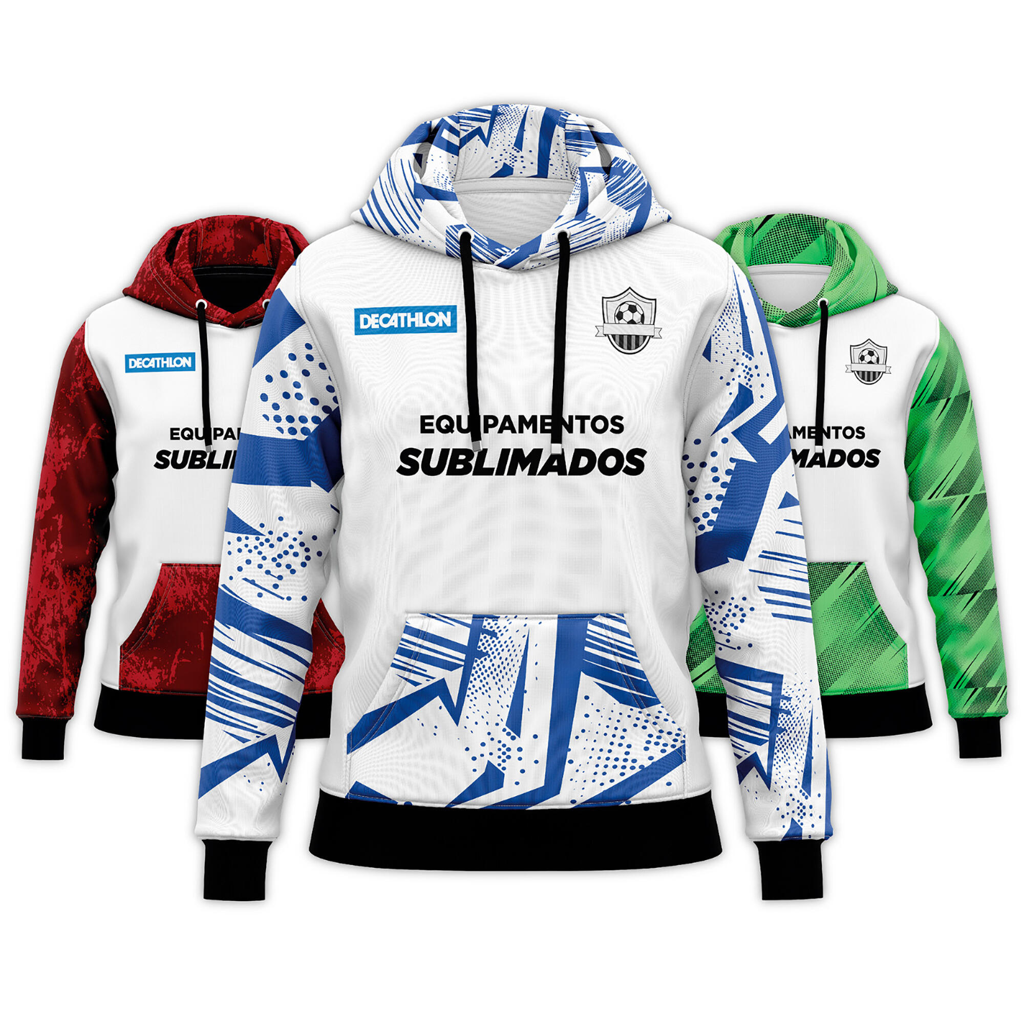 DECATHLON HOODIE ADULTO OU CRIANÇA SUBLIMADO