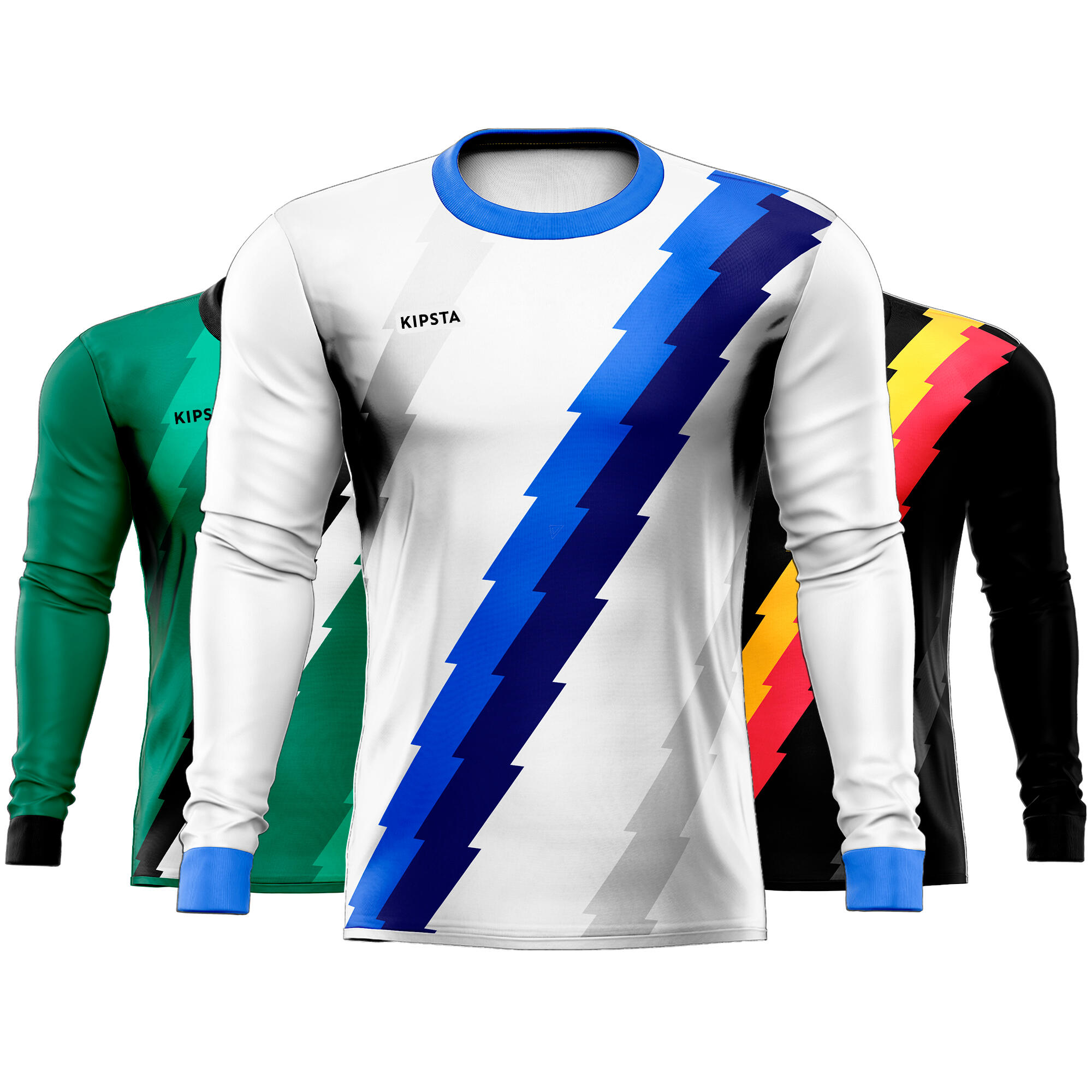 Camisola manga comprida de futebol adulto e criança sublimada modelo cup