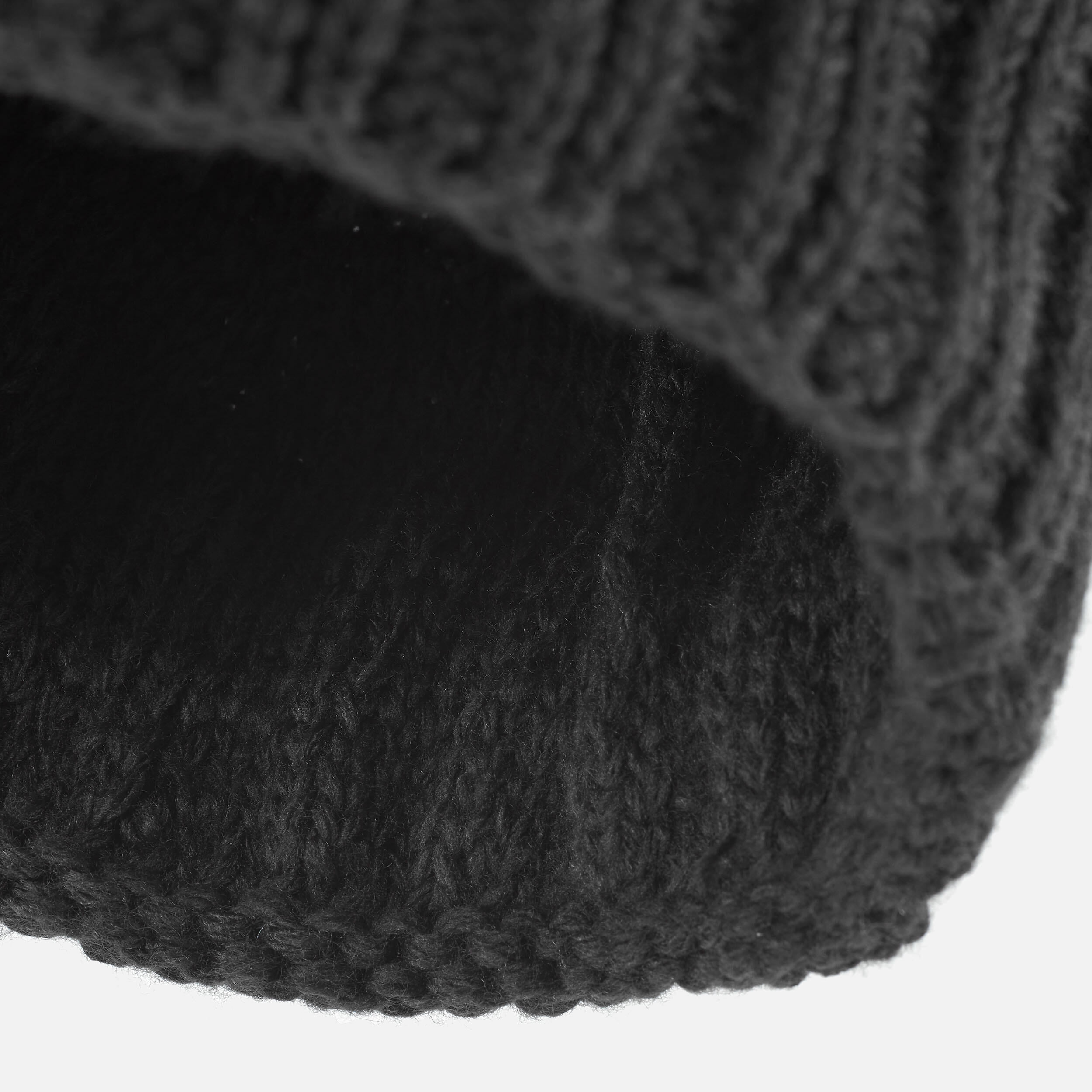 BONNET SKI ADULTE MADE IN FRANCE NOIR 7/7
