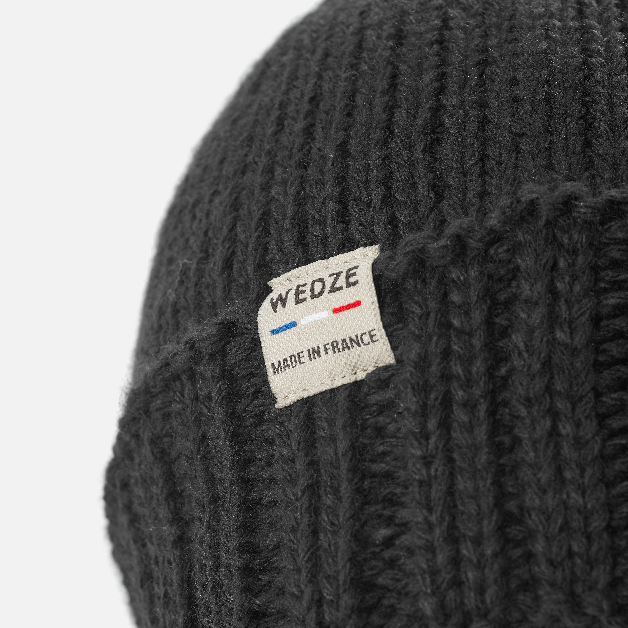 BONNET SKI ADULTE MADE IN FRANCE NOIR 4/7