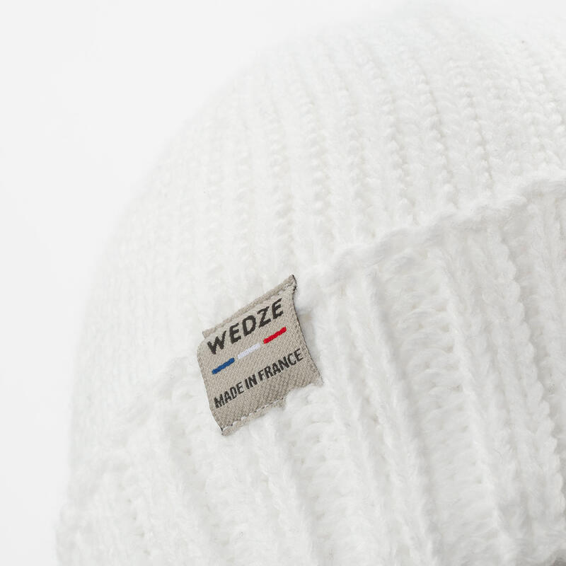 GORRO DE SKI ADULTO MADE IN FRANCE BRANCO