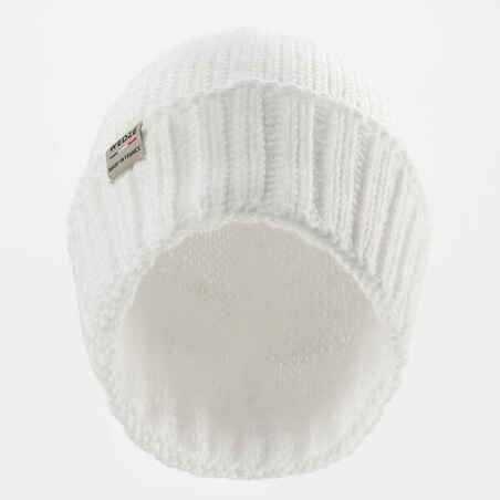 ADULT SKI HAT MADE IN FRANCE WHITE