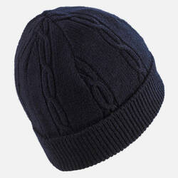 KIDS’ CABLE SKI HAT NAVY BLUE