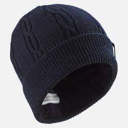 KIDS’ CABLE SKI HAT NAVY BLUE