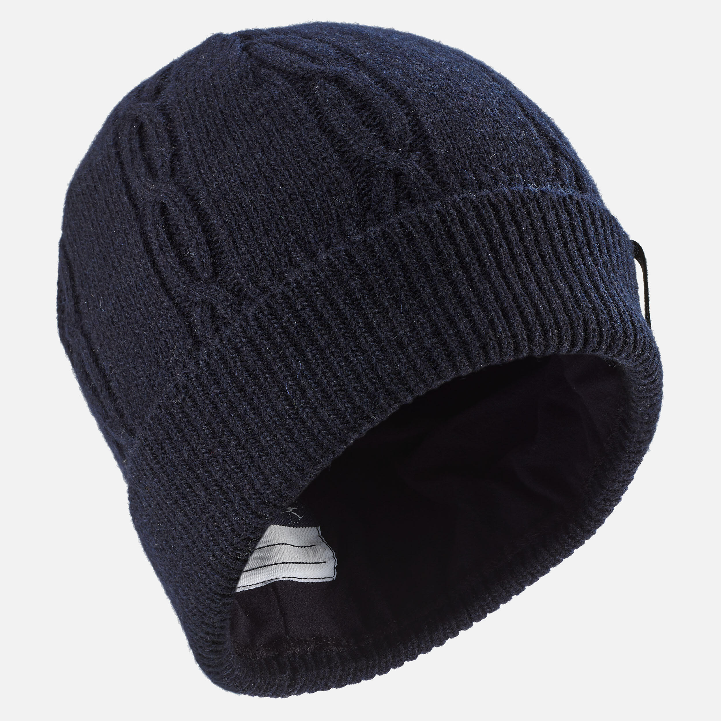 KIDS’ CABLE SKI HAT NAVY BLUE 3/11