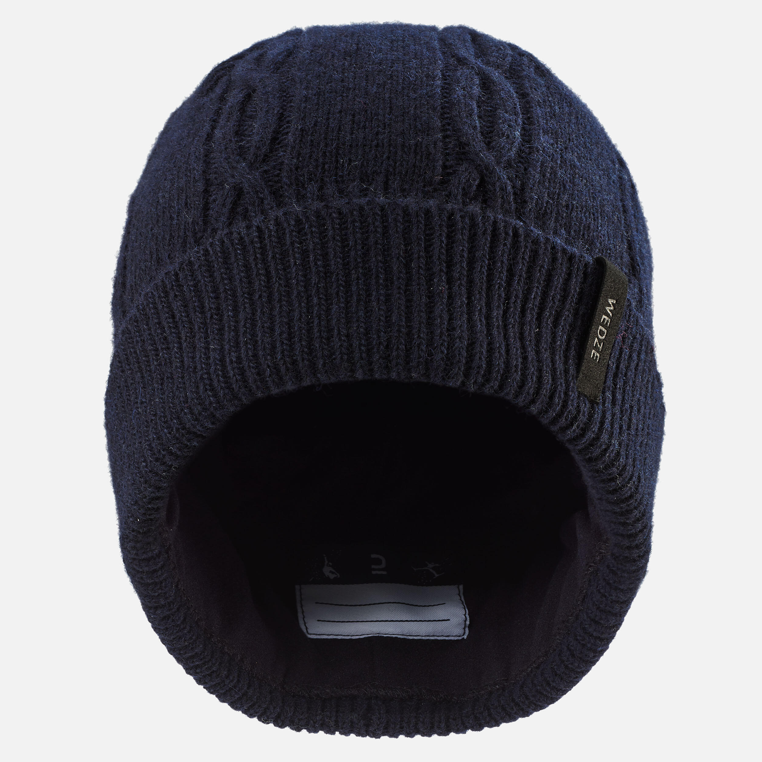 KIDS’ CABLE SKI HAT NAVY BLUE 2/11