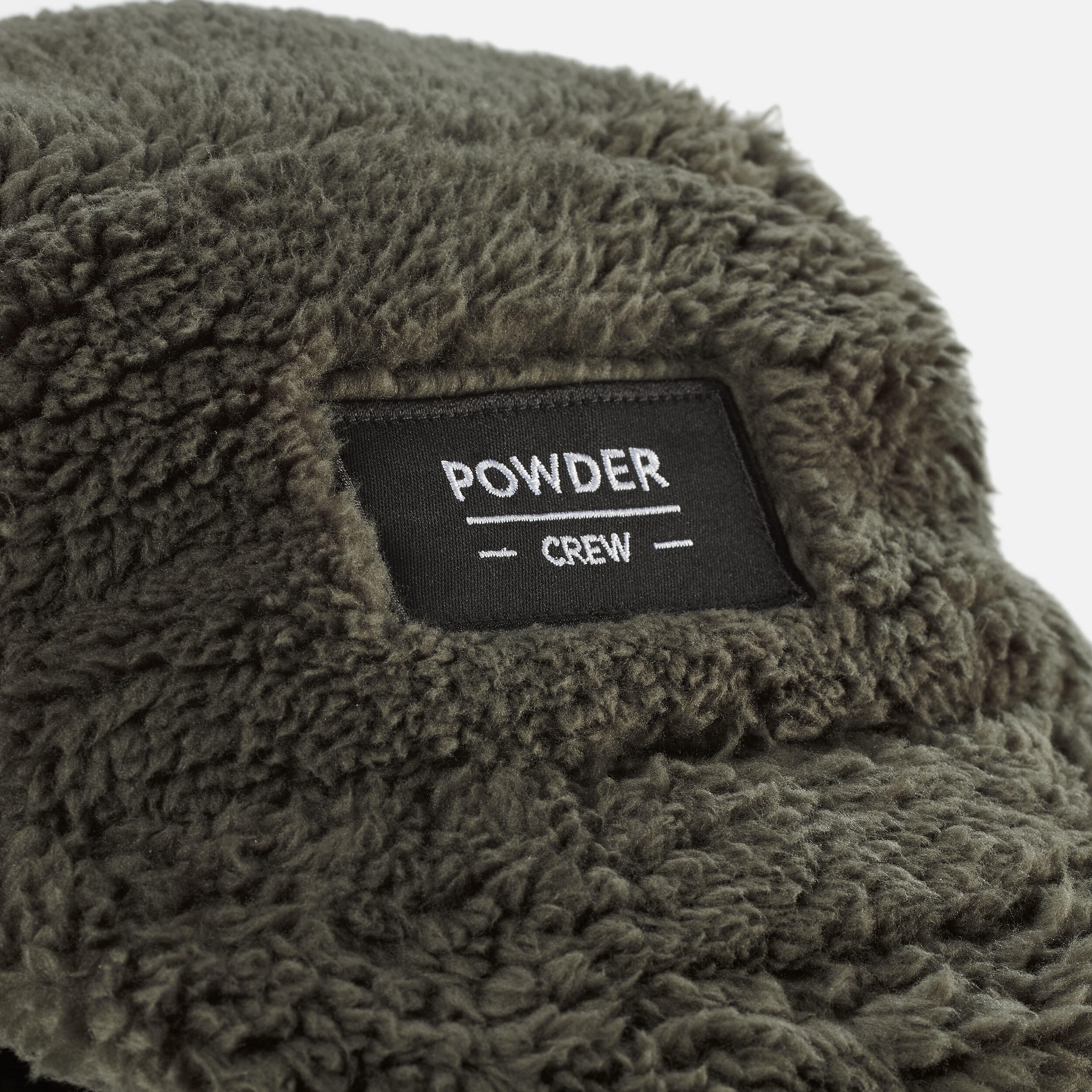 Kids’ Trapper Hat chapka green Ash khaki green Wedze Decathlon