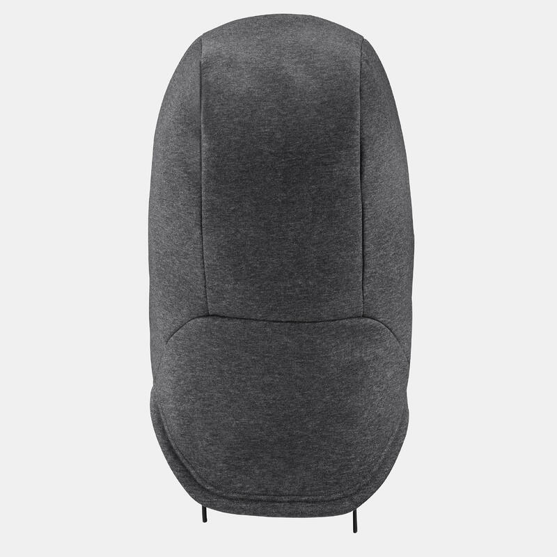 Yetişkin Kask Üstü Kayak Başlığı - Gri - 900