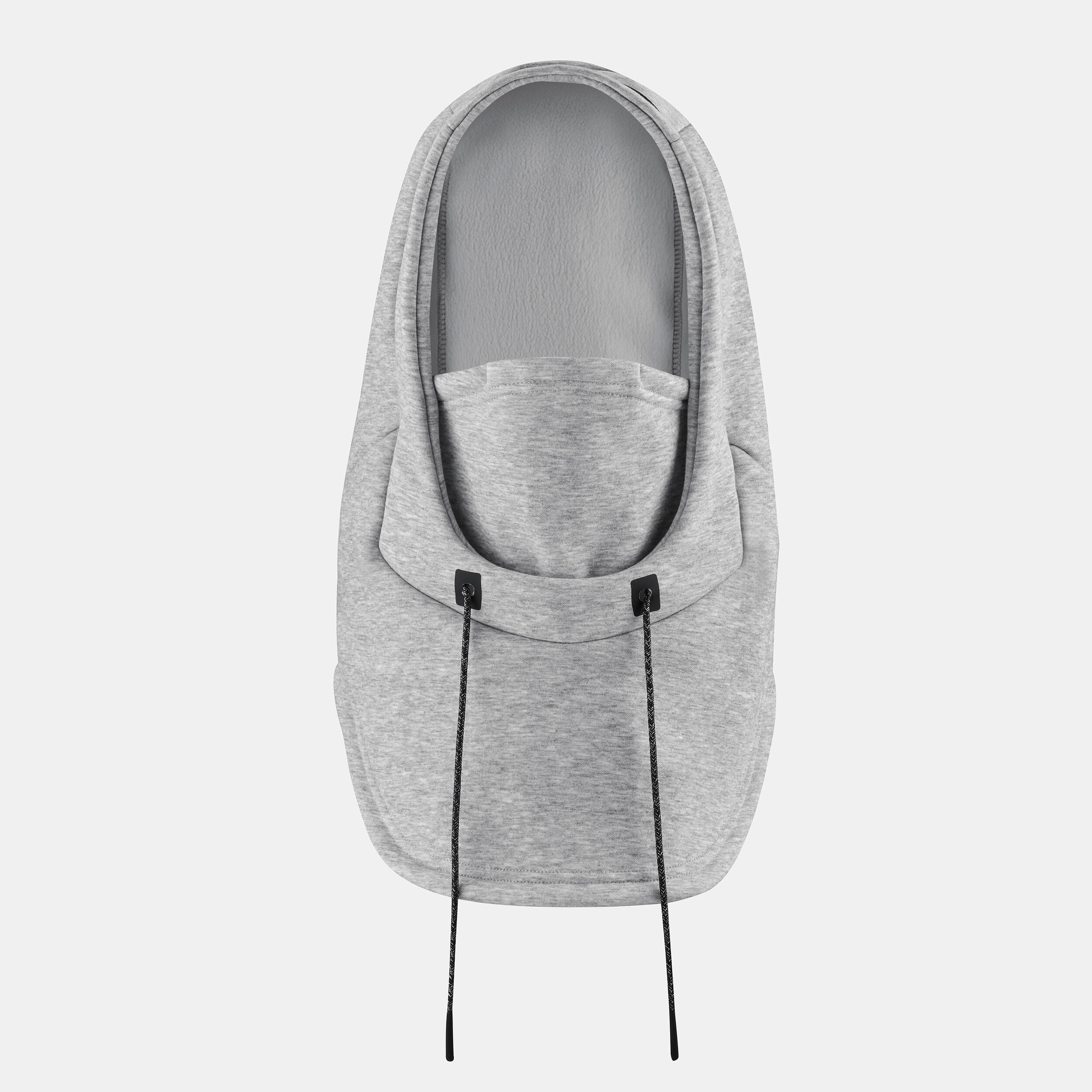 Balaclava Exterior de Ski Adulto Moletão Cinzento Claro 2/7