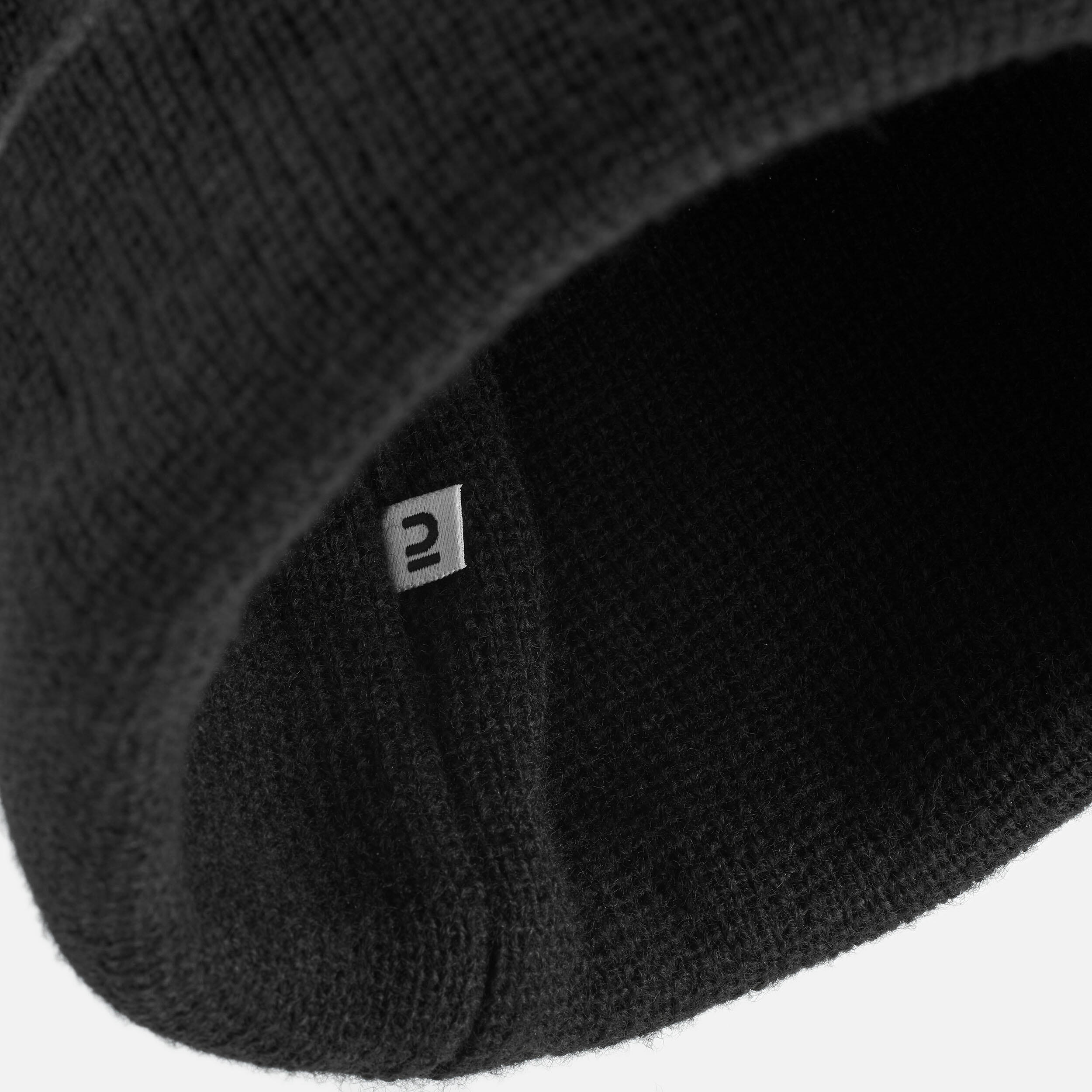 ADULT SKI HAT - DOCKER - BLACK 7/12
