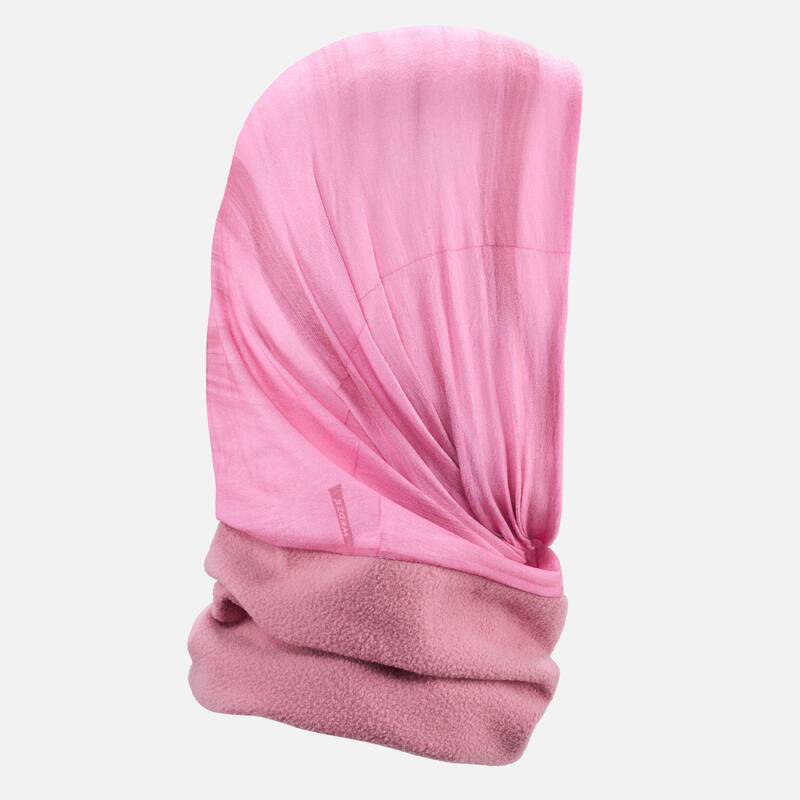 ADULT SKI NECK WARMER HUG - PINK WEDZE - Decathlon