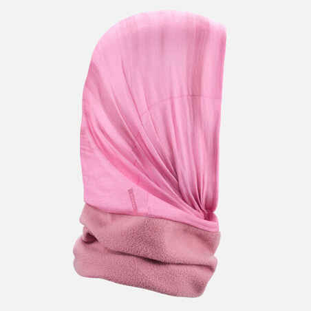 ADULT SKI NECK WARMER HUG - PINK