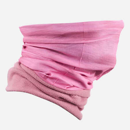 ADULT SKI NECK WARMER HUG - PINK