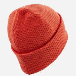 ADULT SKI HAT - FISHERMAN - ORANGE