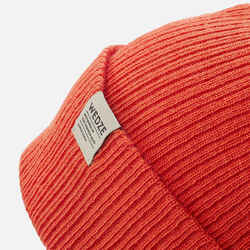 ADULT SKI HAT - FISHERMAN - ORANGE