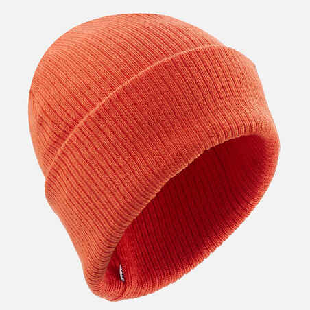 ADULT SKI HAT - FISHERMAN - ORANGE