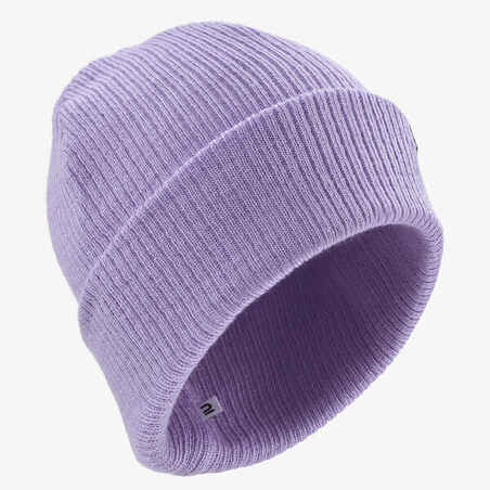 ADULT SKI HAT - FISHERMAN - PURPLE