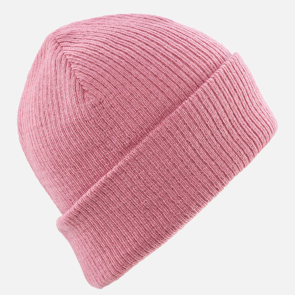 כובע סקי למבוגרים - FISHERMAN - LIGHT PINK