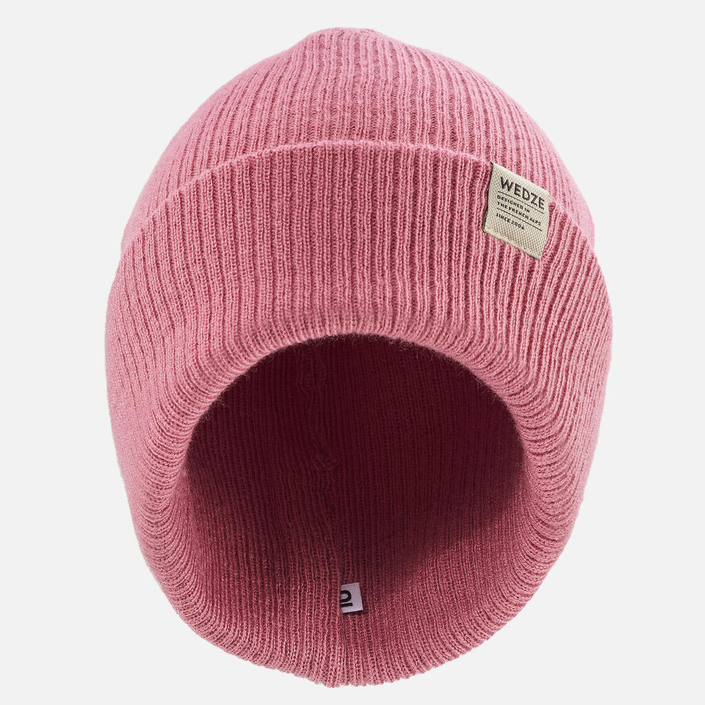 כובע סקי למבוגרים - FISHERMAN - LIGHT PINK