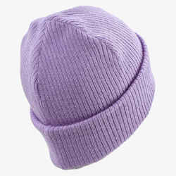 ADULT SKI HAT - FISHERMAN - PURPLE