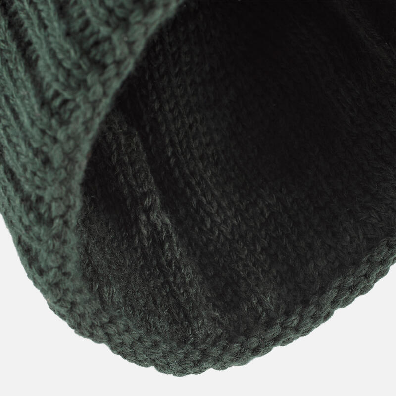 Bonnet à pompon adulte, GRAND NORD FR 500 vert