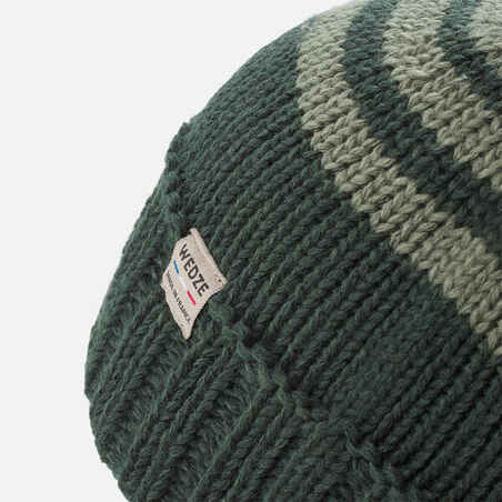 ADULT SKI HAT GRAND NORD MADE IN FRANCE - GREEN