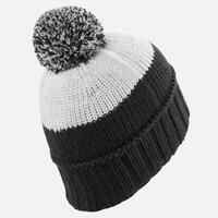 ADULT SKI HAT GRAND NORD MADE IN FRANCE - BLACK, WHITE