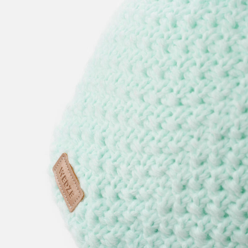 Gorro de invierno Adulto Wedze Timeless verde claro