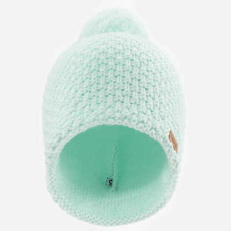 ADULT SKI HAT MADE IN FRANCE - TIMELESS - LIGHT GREEN