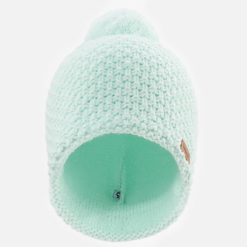 BONNET DE SKI ADULTE MADE IN FRANCE - TIMELESS - VERT CLAIR