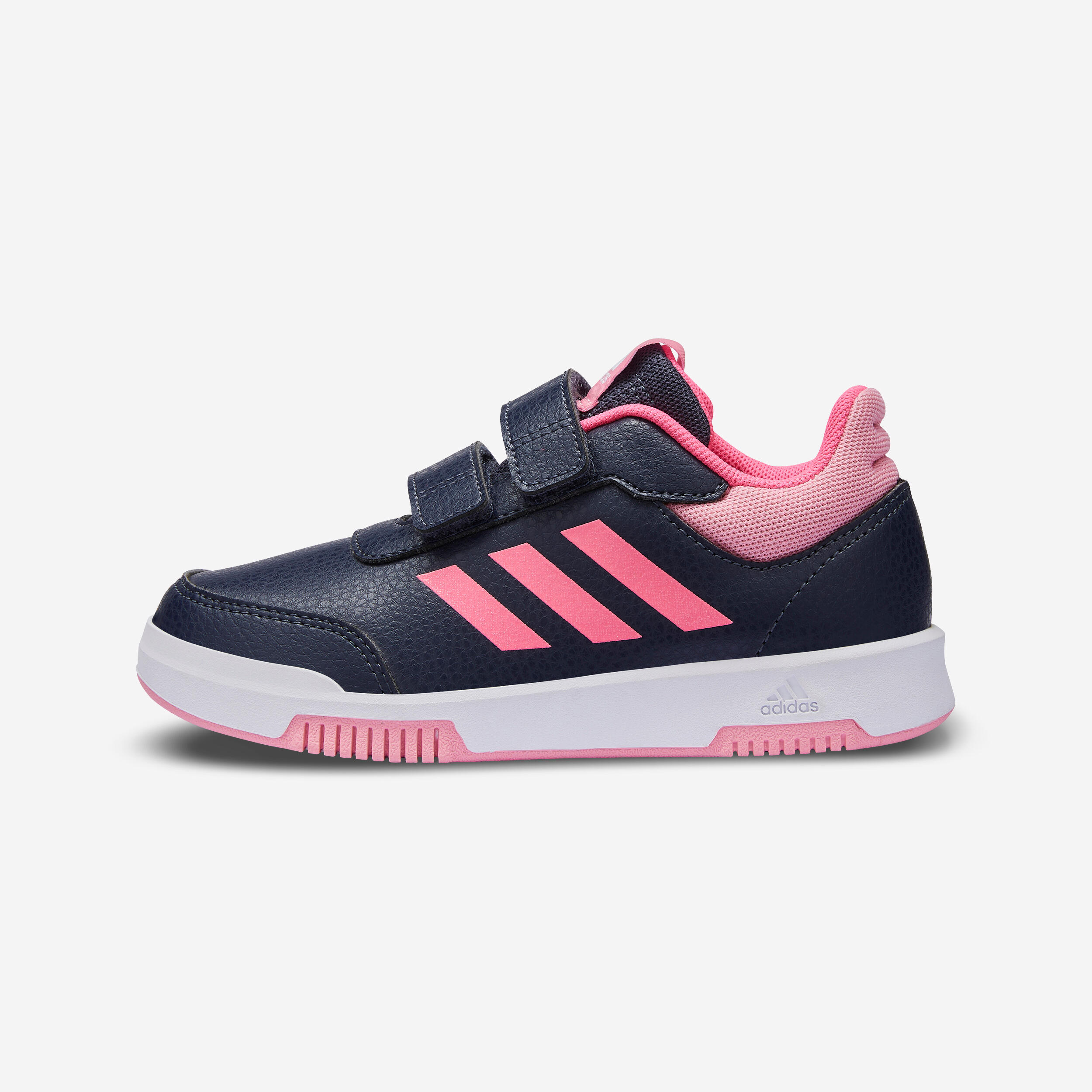 Adidas - Baskets À Scratch Enfant - Adidas Tensaur Bleu/rose - Chaussures De Sport - Education Sportive Enfant - - 37 - Decathlon