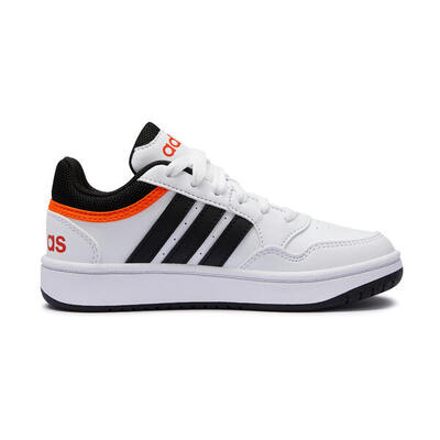 Zapatillas deportivas velcro elásticos Niños adidas Hoops blanco del 28 al 34