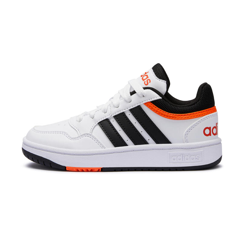 Zapatillas deportivas velcro  elásticos Niños adidas Hoops blanco del 28 al 34