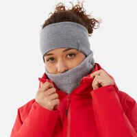 SIMPLE ADULT SKI HEADBAND - GREY