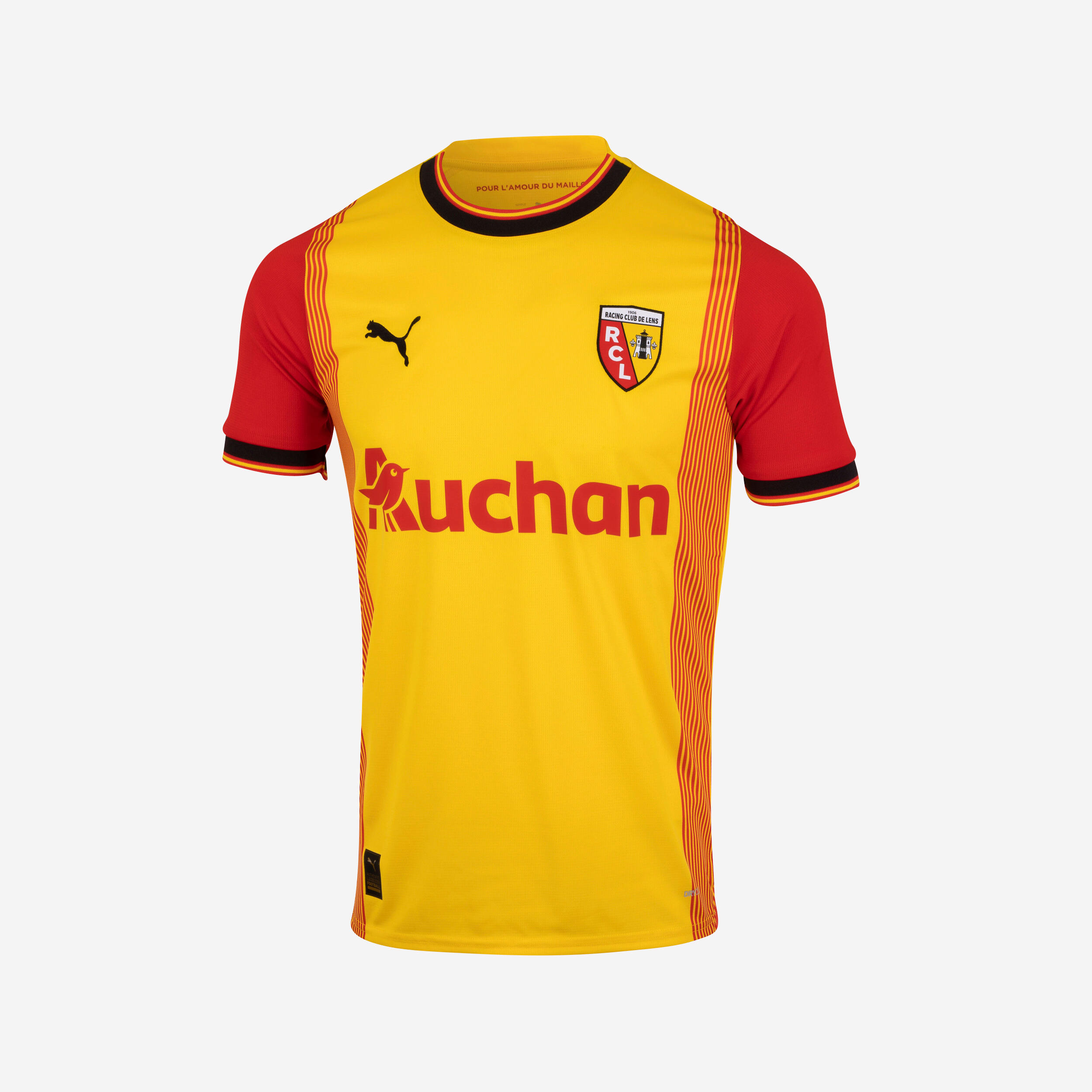 Tricou Fotbal Puma Teren propriu replică RC Lens 23/24 Copii