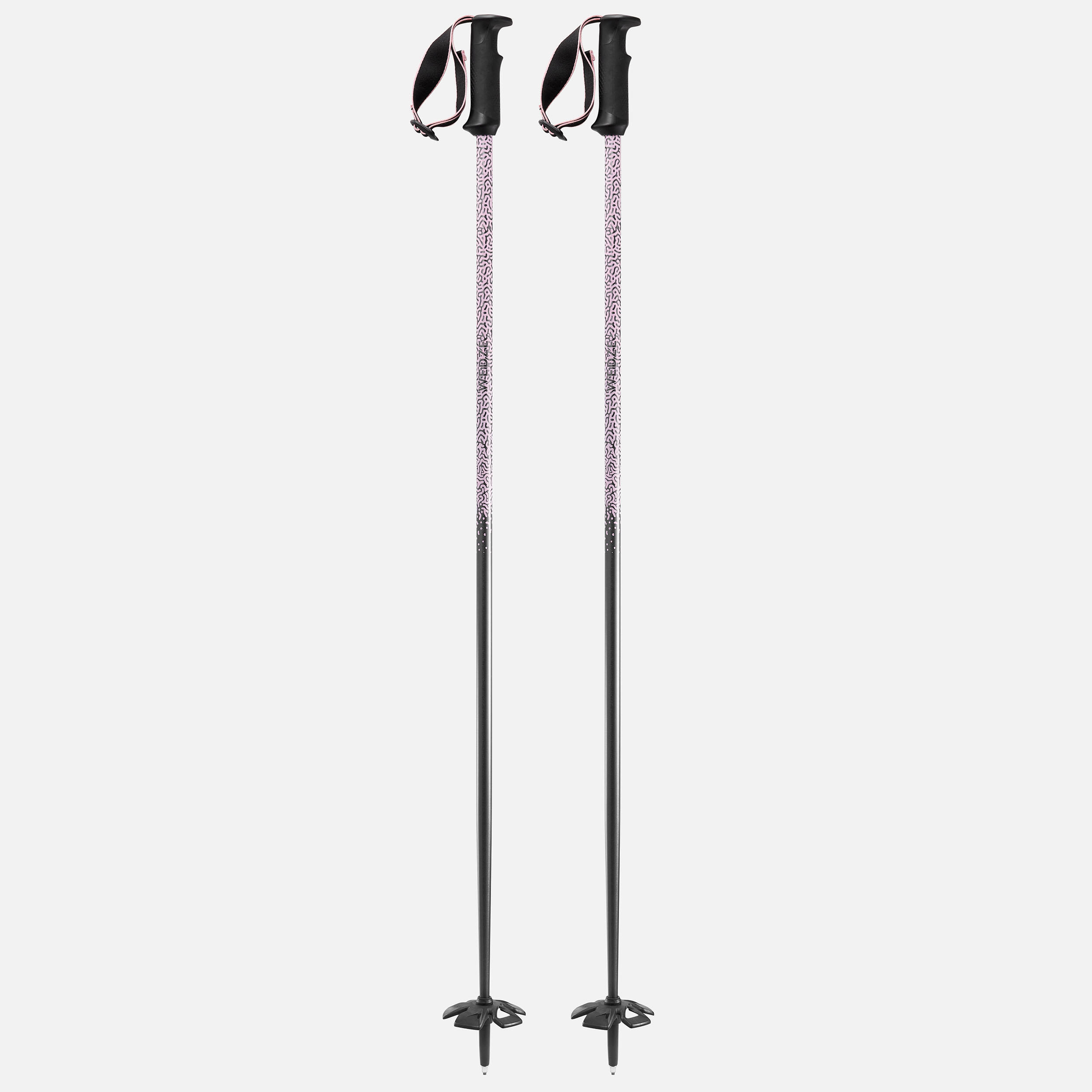 FREERIDE SKI POLES - FR 100 - BLACK 4/7