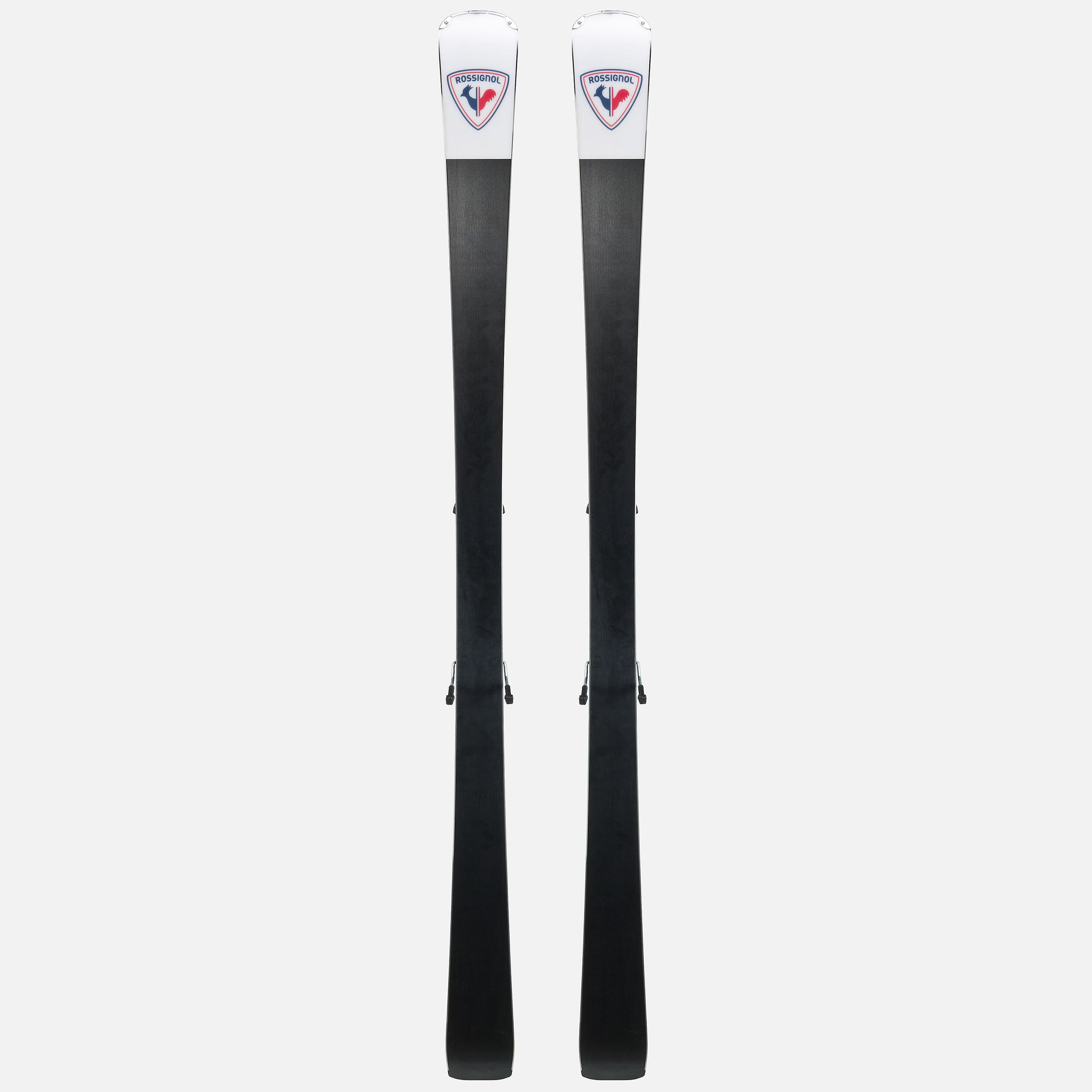 SKI ALPIN HOMME AVEC FIXATIONS -  ROSSIGNOL FORZA 128 50° - NOIR JAUNE 4/10
